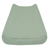 Perlimpinpin Bamboo Baby Changing Pad Cover, Moss