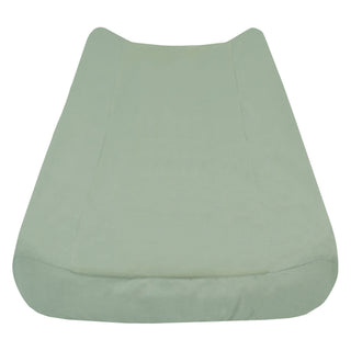 Perlimpinpin Bamboo Baby Changing Pad Cover, Moss