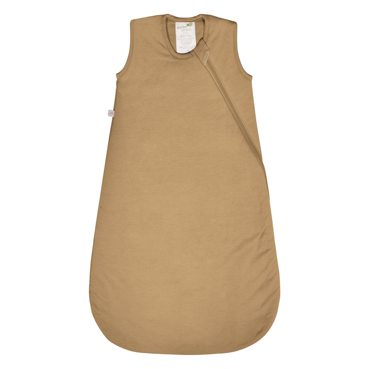 Perlimpinpin Bamboo Baby Sleep Bag, Honey, 6-18 months