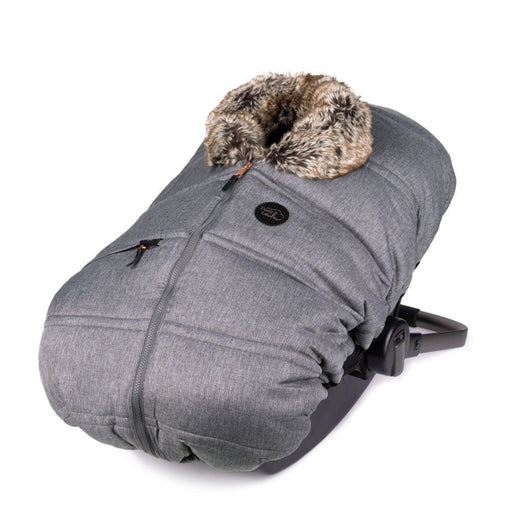 Petit Coulou 3 Seasons Baby Car Seat Cover, Classic Collection, Graphite