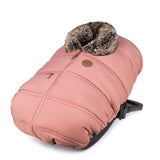 Petit Coulou Winter Baby Car Seat Cover, Blush