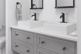 Pfister Breckenridge Single Handle High Arc Bathroom Sink Faucet, Push & Seal Drain, WaterSense Certified, Black image 5