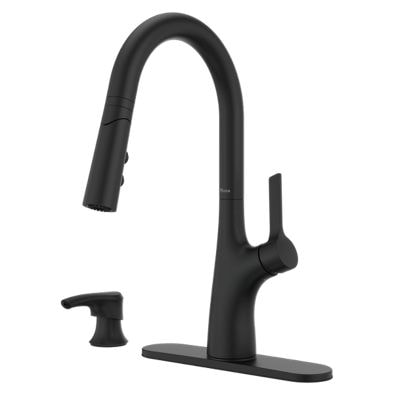Pfister Ceylon Pull-Down Kitchen Faucet, Matte Black