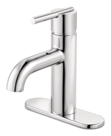 Pfister Fullerton Single Handle Single Hole 4-in Centreset Bathroom Sink Faucet, Push & Seal Drain, Chrome image 2