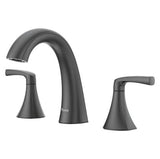 Pfister Rancho 8-in Widespread Bath Faucet, Matte Black