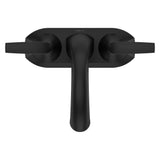 Pfister Rancho Double Handle 4-in Centreset Bathroom Sink Faucet Push & Seal Drain, WaterSense Certified, Matte Black image 2