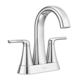 Pfister Raya 4-in Chrome Centerset Bathroom Sink Faucet