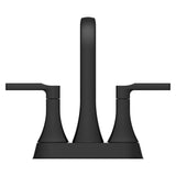 Pfister Vaneri 4-in Centreset Bath Faucet, Matte Black image 5