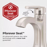 Pfister Vaneri Single Control Bath Faucet, Stainless Steel image 8