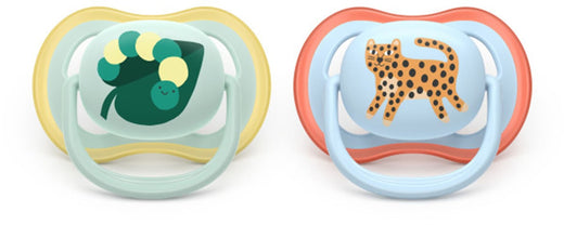 Philips Avent Ultra Aair Caterpillar Pacifier for 0-6M, 2-pk