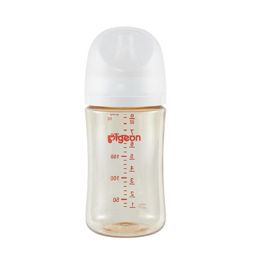 Pigeon PPSU Bottle with Silicone Nipple (M), 8-oz, 3 Months