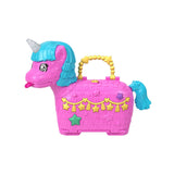 Polly Pocket 35th Celebration Unicorn Partyland Playset, Includes 2 Micro Dolls, Pets & 25+ Surprise Accessories, Kids Ages 3+ image 3