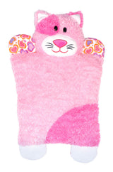 Popillows Regular Pillow, Pink Cat, 15 x 22-in