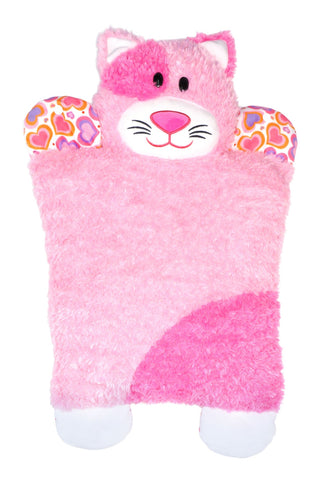 Popillows Regular Pillow, Pink Cat, 15 x 22-in