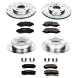 Power Stop Z23 Evolution Sport Performance Brake Kit - Front & Rear (Part# K0-K5999)
