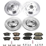 Power Stop Z23 Evolution Sport Performance Brake Kit - Front & Rear (Part# K6000 - K16000)