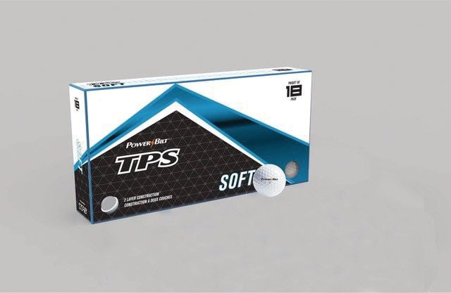 PowerBilt Soft Golf Balls, White, 18-pk