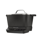PowerXL StirMax Digital Programmable Slow/Multi-Cooker with 9 Cooking Pre-Sets, Black
