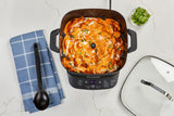 PowerXL StirMax Digital Programmable Slow/Multi-Cooker with 9 Cooking Pre-Sets, Black image 6