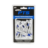Pride Performance Plastic Golf Tee, 3-1/4-in, 30-pk, White