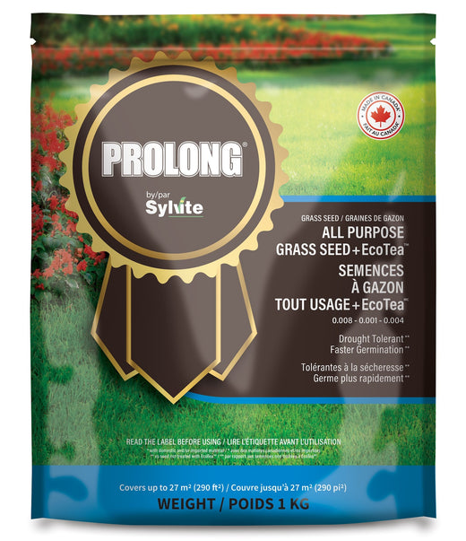 Prolong Grass Seed with EcoTea Biostimulant, 1kg