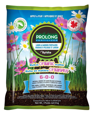 PROLONG Slow Release Nitrogen Lawn & Garden Organic Fertilizer, 6-0-0, 5kg