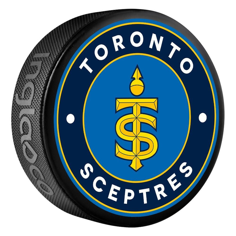 PWHL Toronto Sceptres Classic Souvenir Hockey Puck, 6-oz