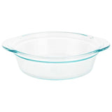 Pyrex Oven-To-Table Glass Deep Pie Dish, 9.5-in, Freezer & Dishwasher Safe