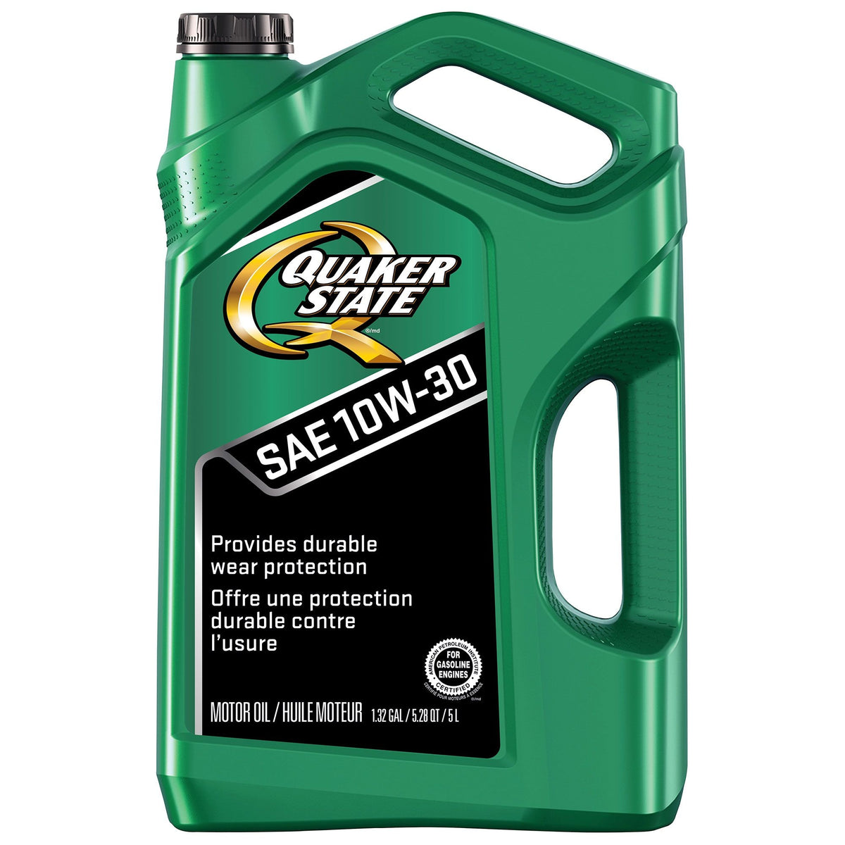 Quaker State 10W30 Conventional Motor Oil, 5-L Jug