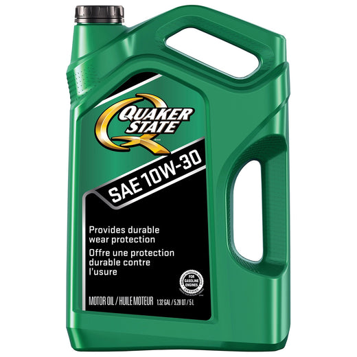 Quaker State 10W30 Conventional Motor Oil, 5-L Jug