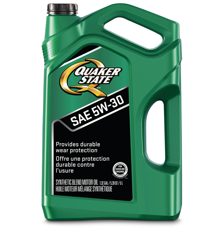 Quaker State Semi-Synthetic 5W30 Motor Oil, 5L