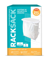 Rack Sack Expandable Kitchen Garbage Bag Holder, Fits 15-L or 21-L bags, Includes 5 bags image 2