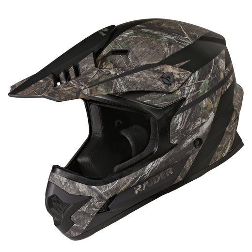 Raider Ambush V2 Off-Road Helmet, Adult, Mossy Oak, Assorted Sizes