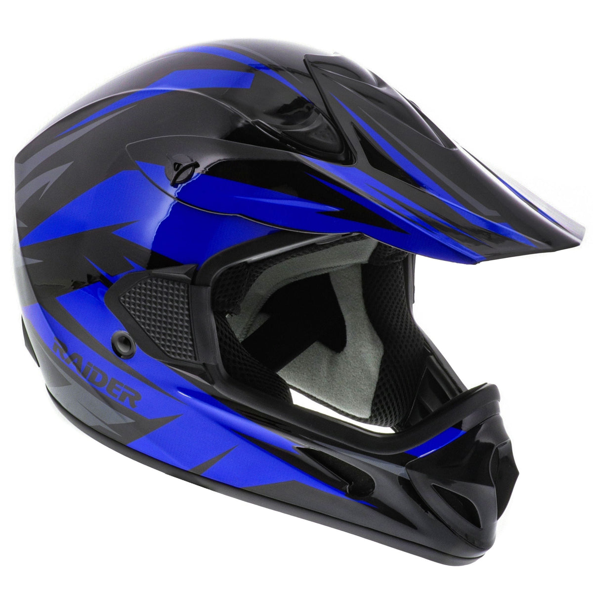 Raider RX2 Adult Dirt Bike/ATV Helmet, Blue