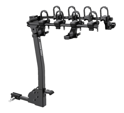 Raleigh 4 Dual Arm Hitch Mounted Hanging Bike Carrier, 4-Bikes