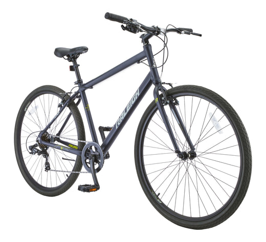 Raleigh Entourage Adult City Bike with V-brakes, 700C, Black
