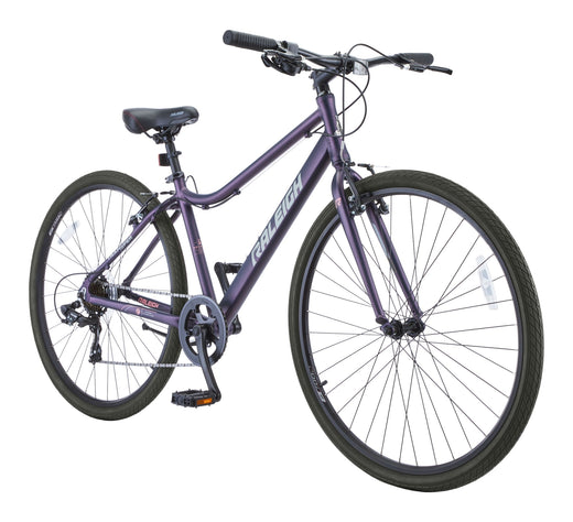 Raleigh Entourage City Bike, Aluminum Frame, 700C, Purple