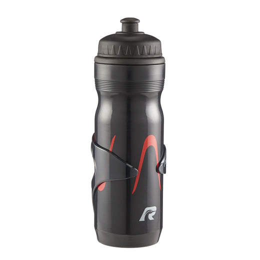Raleigh High Flow Valve Bike Water Bottle, Black