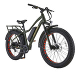Raleigh Quanta All-Terrain Lightweight Electric Bicycle with Front & Rear Lights, 26-in Wheel, Green
