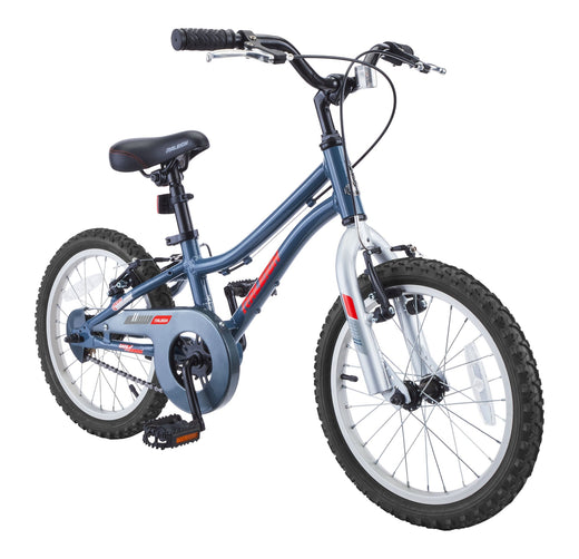 Raleigh Vibe Kids' Bike with Alloy V-brakes, 16-in, Grey/Blue