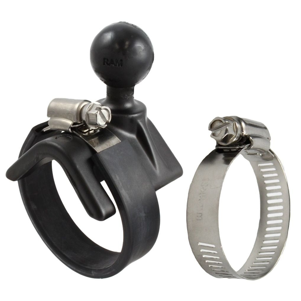 RAM Strap Hose Clamp Ball Base