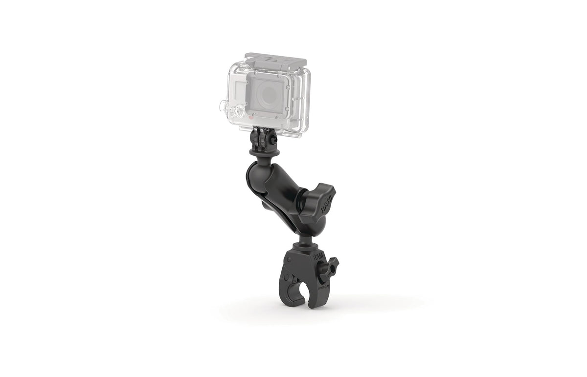 RAM Tough-Claw Double Ball Mount with Universal Action Camera Adapter