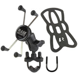 RAM X-Grip Large Phone Mount with Handlebar U-Bolt Base image 2