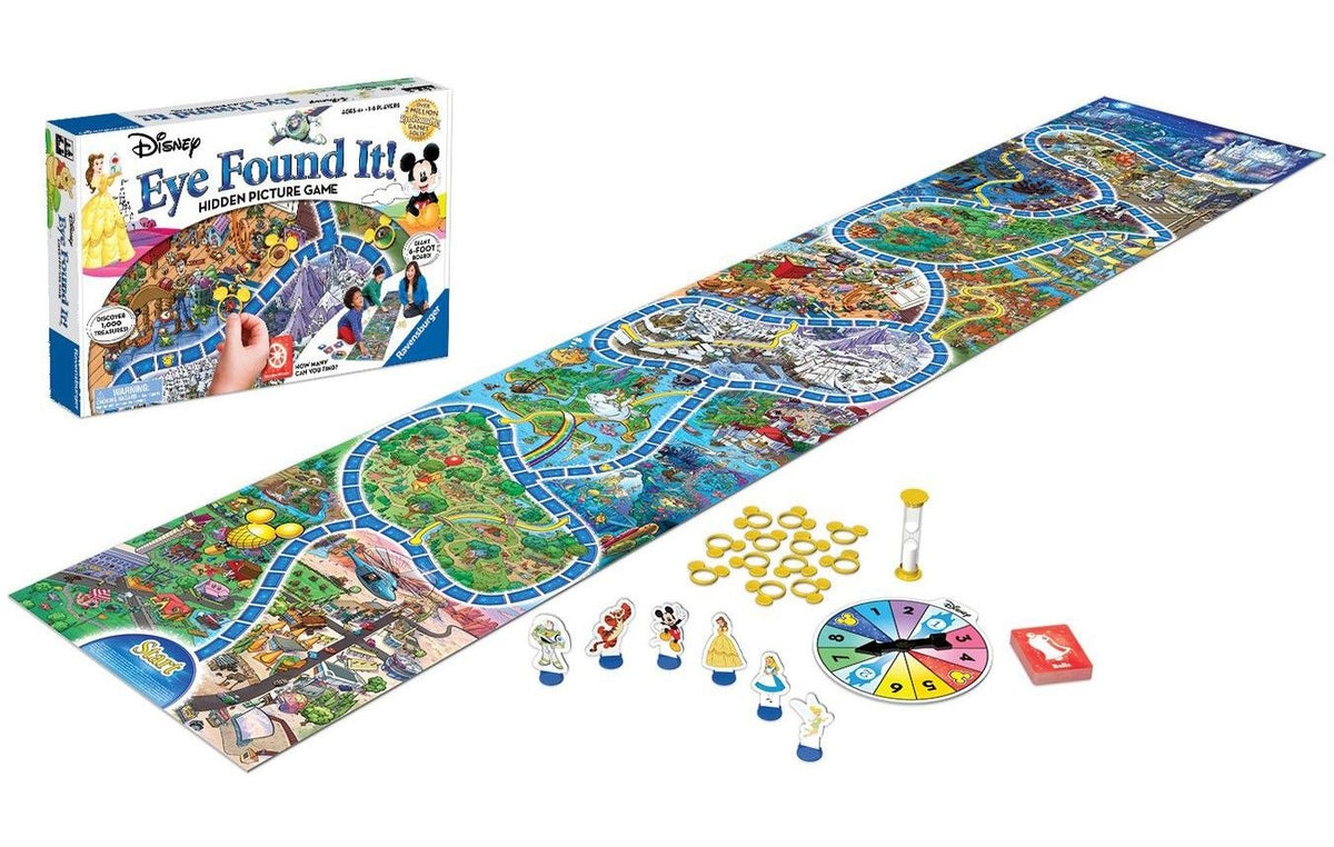Ravensburger Disney Eye Found It! Hidden Picture Giant Board Game Set For Kids, Ages 4+