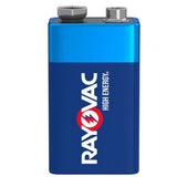 Rayovac HIGH ENERGY 9V/9 Volt Alkaline Batteries, Long Lasting, All Purpose, 4-pk image 5