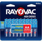 Rayovac HIGH ENERGY AA Alkaline Batteries, Long Lasting, All Purpose, 36-Pk