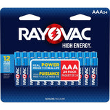 Rayovac HIGH ENERGY AAA Alkaline Batteries, Long Lasting, All Purpose, 24-Pk
