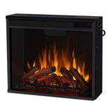 Real Flame Fresno Electric Media Indoor Electric Fireplace TV Stand, 72-in, 1500W, White image 3