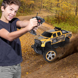 Realtree Toyota Yellow Tundra RC Car, 100-ft Range image 5