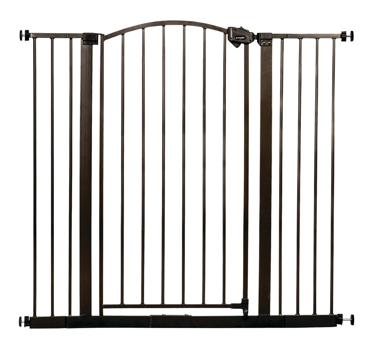 Regalo Dark Bronze Extra Tall Arched Baby Gate